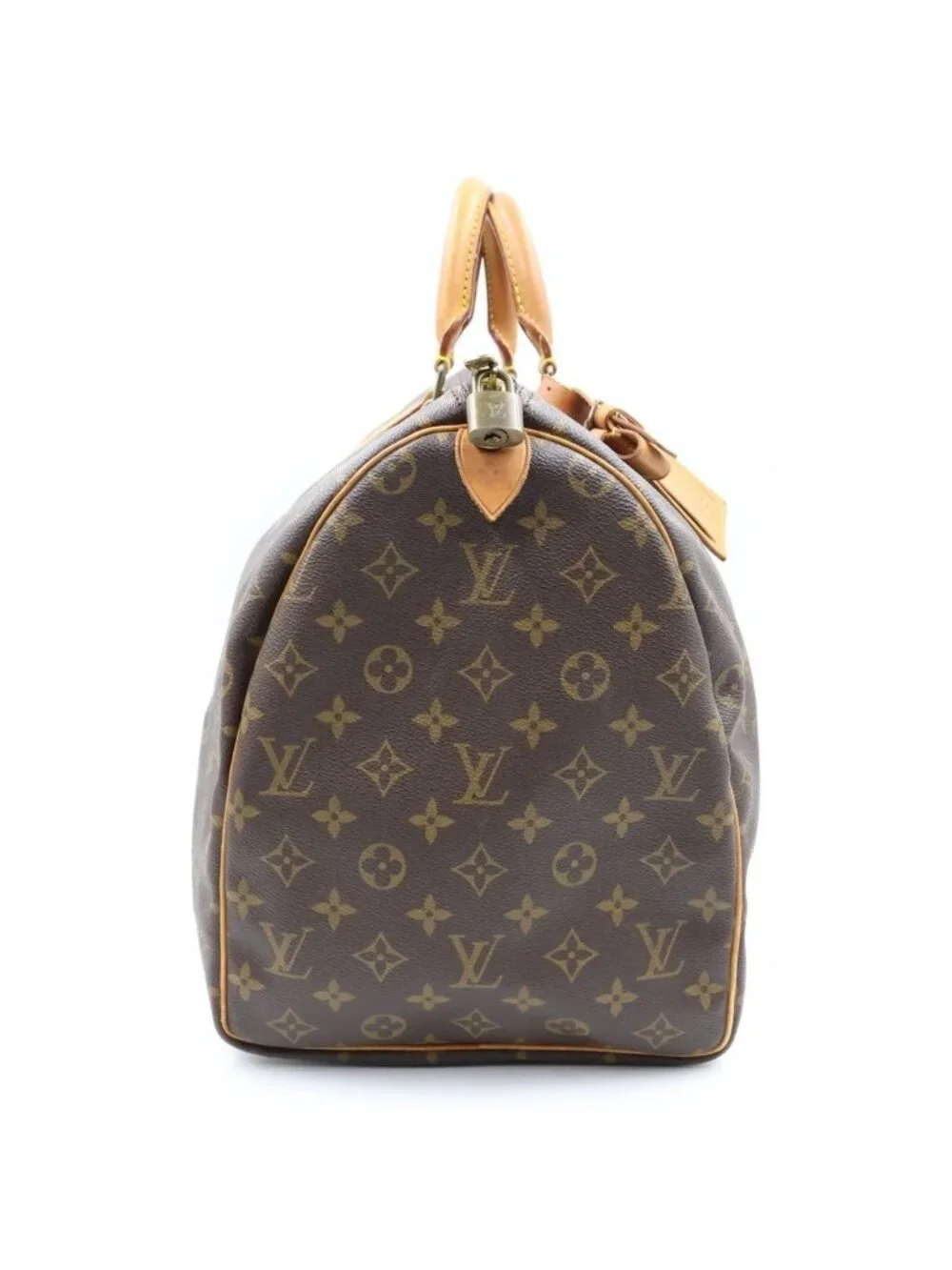Louis Vuitton Keepall 50 Boston Bag Monogram Leather